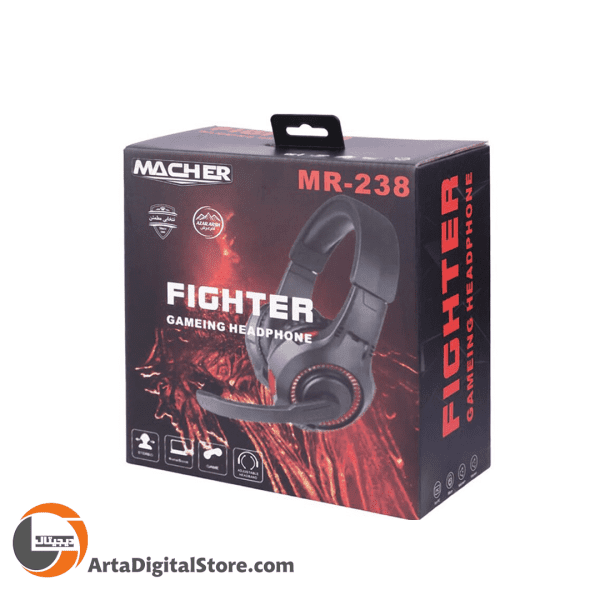 هدفون گیمینگ مچر Macher Gaming MR-238 Black