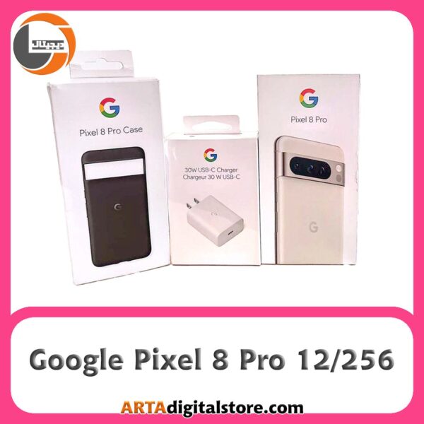 گوگل پیکسل Google Pixel 8 Pro 12GB/256GB Gold رجیستر شده فول پک