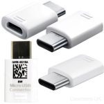 تبدیل Samsung Type-C to Micro USB سفید
