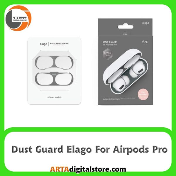 برچسب دهانه ی کیس شارژ ایرپاد پرو الاگو Dust Guard Elago For Airpods Pro