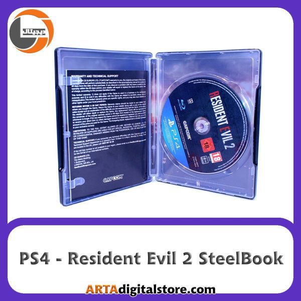 بازی جذاب  PS4 - Resident Evil 2 SteelBook