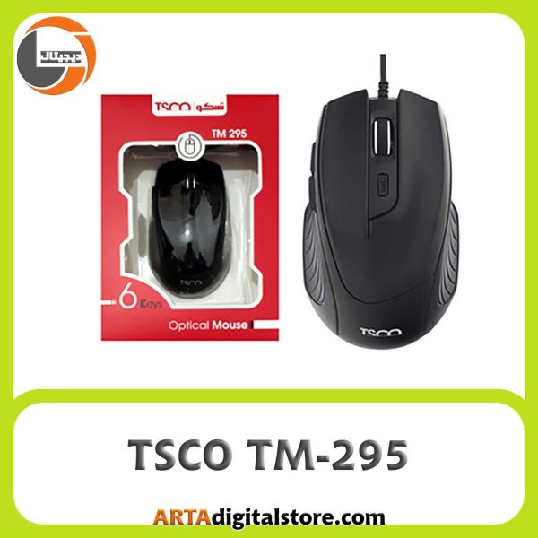 موس تسکو TSCO TM-295 Black