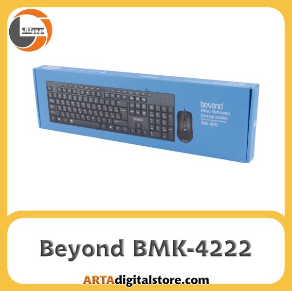 موس و کیبورد Beyond BMK-4222 Black