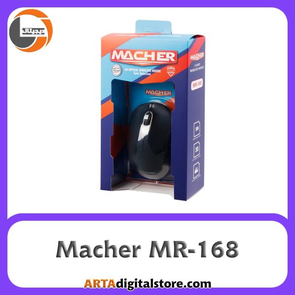 موس بی سیم مچر Macher MR-168 Black