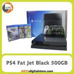 کنسول PS4 Fat Jet Black 500GB