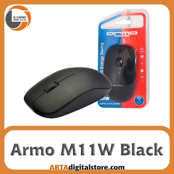 ماوس بی سیم آرمو Armo M11W مشکی