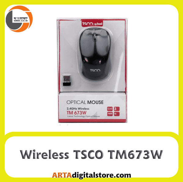 موس بی سیم تسکو   TSCO Wireless Mouse TM673W