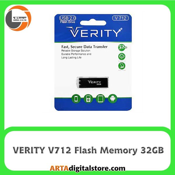فلش مموری VERITY V712 32GB Black