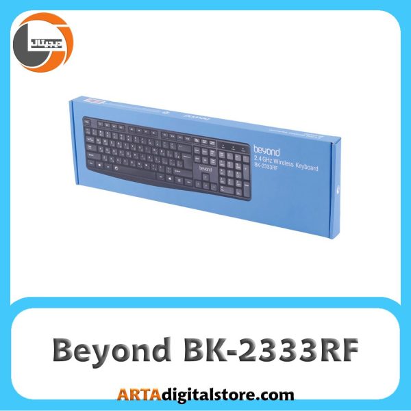 کیبورد بی سیم Beyond BK-2333RF Black