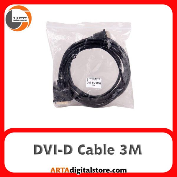 کابل DVI-D Cable Black طول 3m