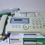 تلفن و فکس پاناسونیک Panasonic KX-FP206CX