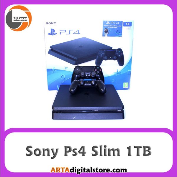 کنسول Sony Ps4 Slim 1TB دو دسته