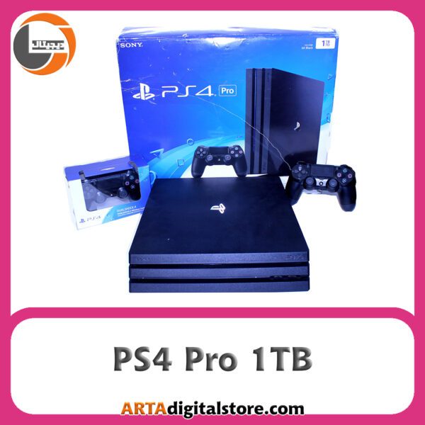 کنسول پلی استیشن PS4 Pro 1TB دو دسته