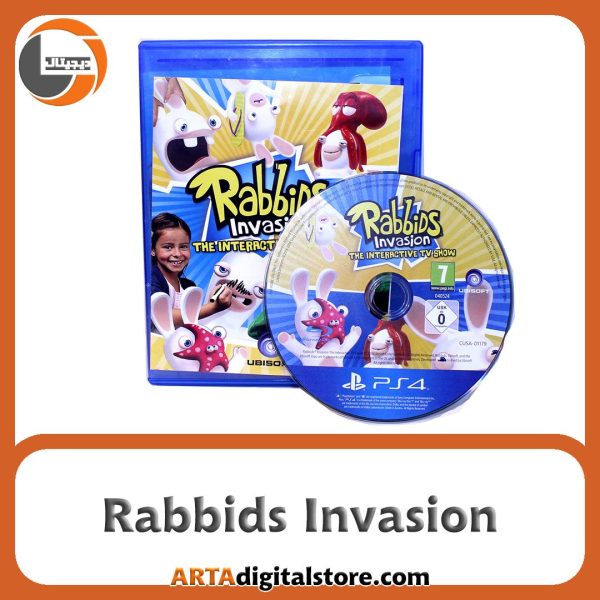 بازی جذاب و حرکتی Rabbids Invasion برای PS4