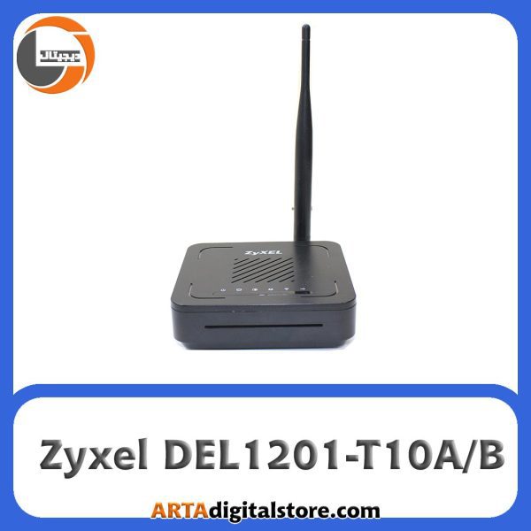 مودم روتر  Zyxel DEL1201-T10A/B  Black 