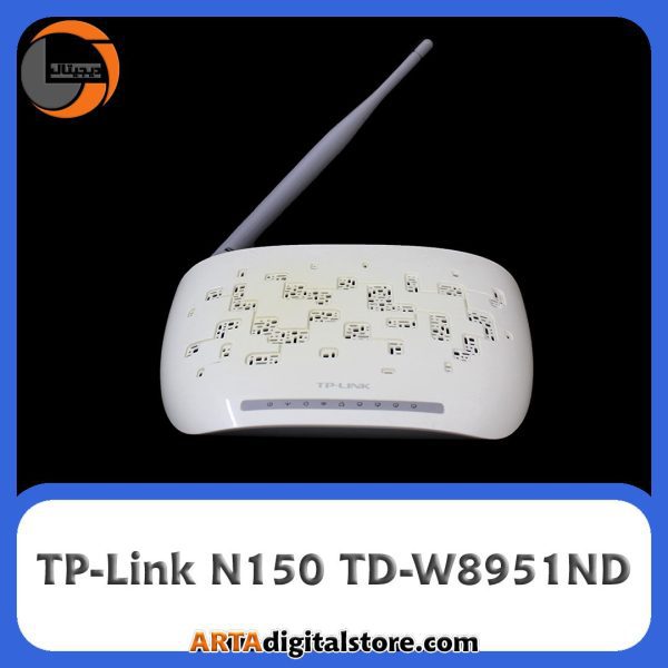 مودم روتر TP-Link N150 TD-W8951ND White 