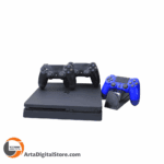 کنسول PS4 Slim 1TB Jet Black دو دسته