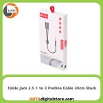 کابل 1 به 2 هدفون ProOne PCA39 30cm Black