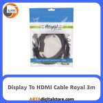 کابل Display To HDMI Cable Royal Black طول 3m
