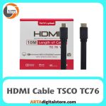 کابل تسکو HDMI Cable TSCO TC76  Black طول 10m