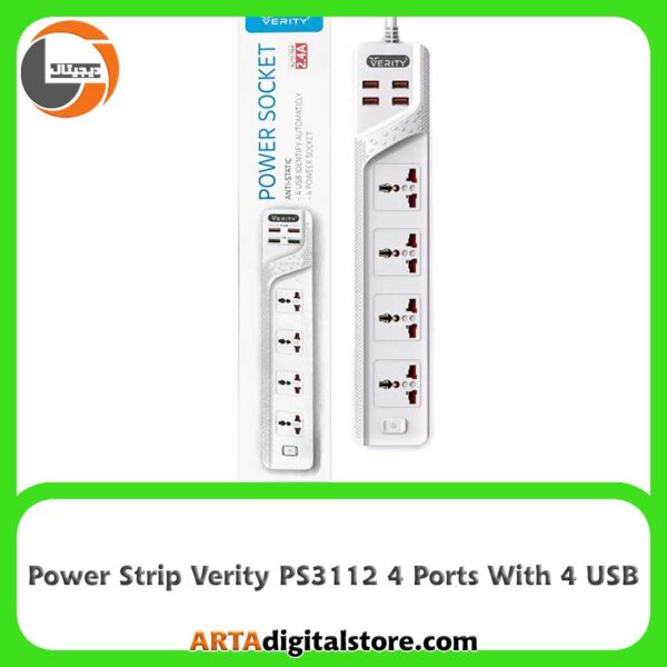 چندراهی برق Verity Power Strip PS3112