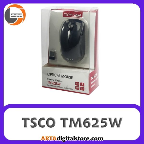 موس بی سیم تسکو  Mouse Wireless TSCO TM625W  Black