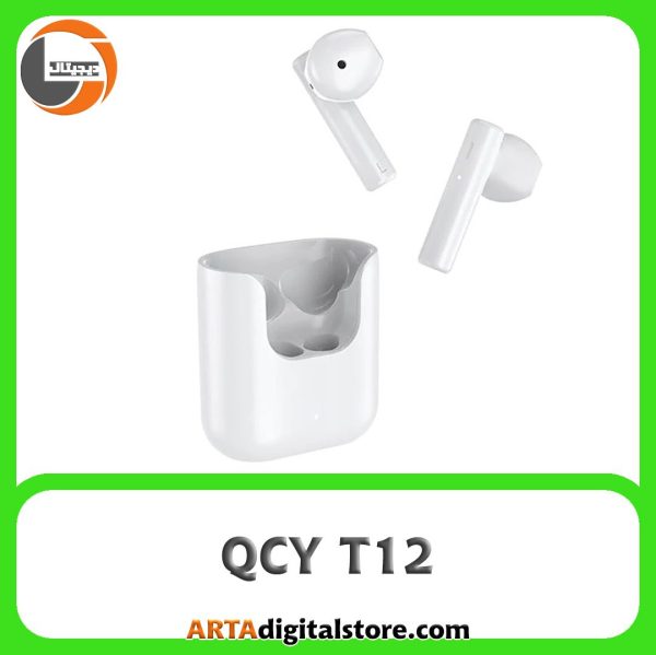 هندزفری بلوتوث  QCY T12 White 