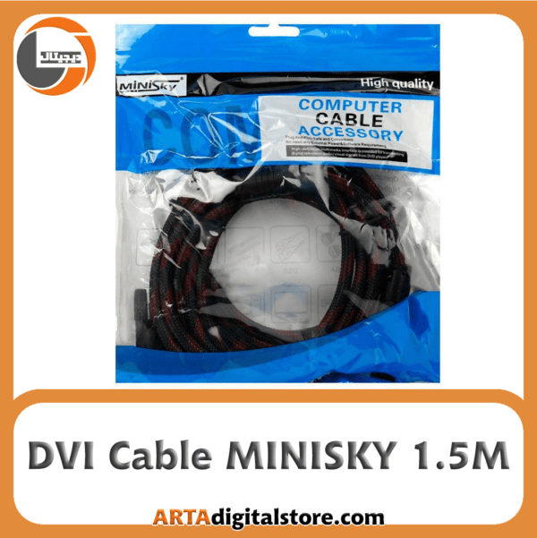 کابل مینی اسکای DVI-D Dual Link Cable MINISKY طول 1.5 متر