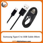 کابل سامسونگ Samsung S10 Cable Type-C Black طول 80cm