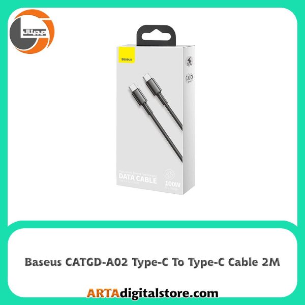 کابل Baseus CATGD-A02 Type-C To Type-C Cable White طول 2M