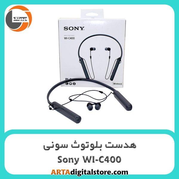هدست بلوتوث سونی Sony WI-C400 Black