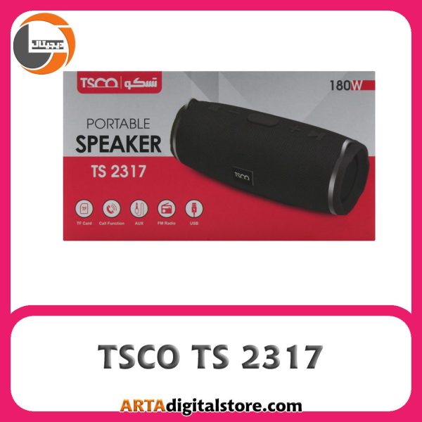 اسپیکر بلوتوثی تسکو TSCO TS 2317 Black