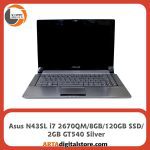 لپ تاپ Asus N43SL Silver استوک