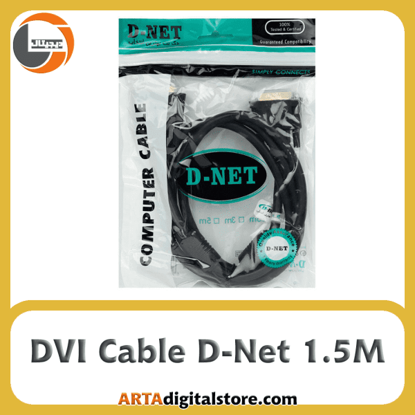 کابل دی نت DVI-D Dual Cable D-Net طول 1.5 متر