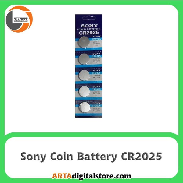 باتری سکه ای Sony CR2025
