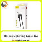کابل لایتنینگ Baseus Cafule CALKLF-R Lightning Cable Black