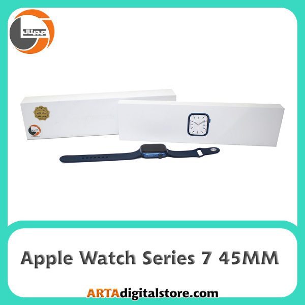 اپل واچ Apple Watch Series 7 45MM Blue Aluminum Case