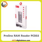رم ریدر پرووان ProOne PCO03 OTG Type-C Black