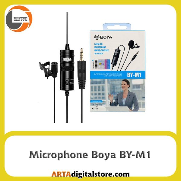 میکروفون یقه ای Boya BY-M1 Black