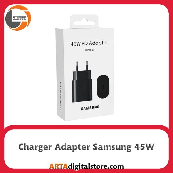 شارژر 45 وات سامسونگ Charger Adapter Samsung 45W Black