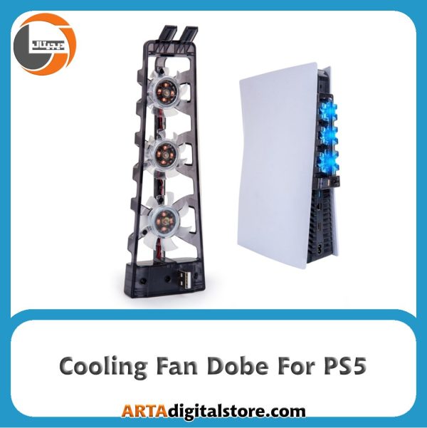 فن خنک کننده دابی Cooling Fan Dobe Black مناسب PS5