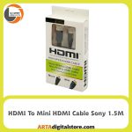 کابل Sony HDMI to mini HDMI طول 1.5m
