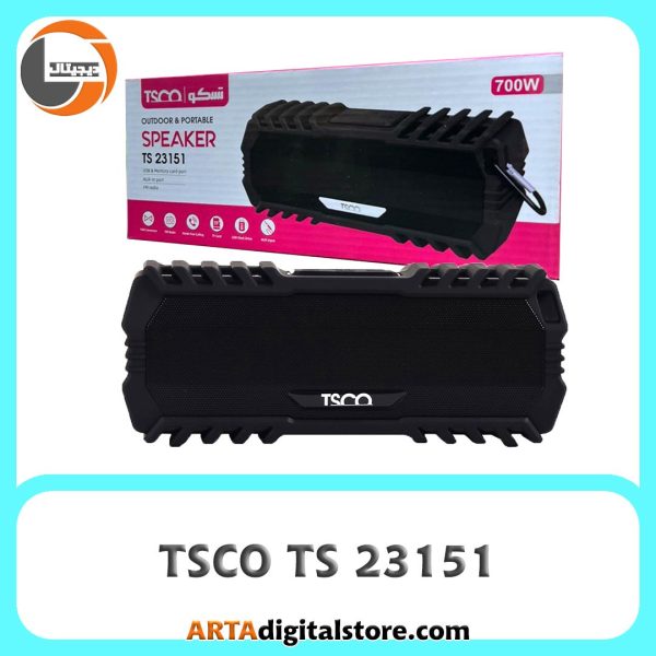 اسپیکر بلوتوثی تسکو TSCO TS 23151 Black