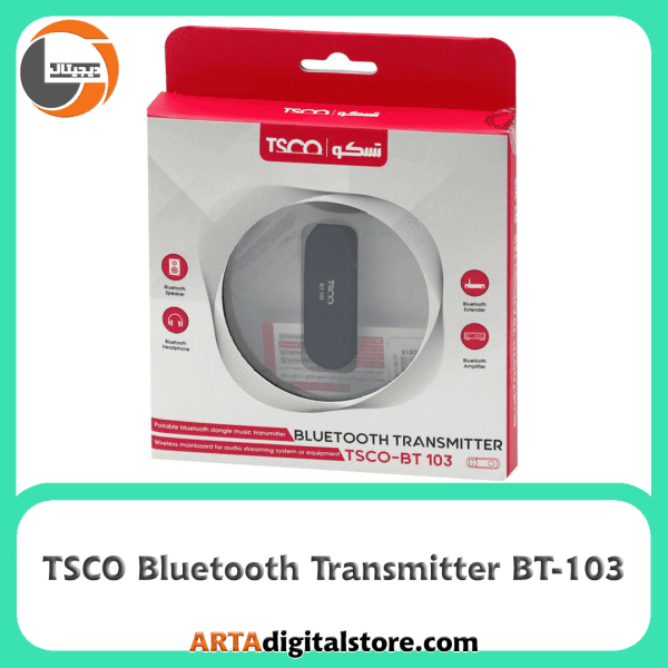 دانگل بلوتوث تلویزیون  تسکو  TSCO USB BT-103 Black