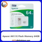 فلش مموری Apacer AH112 64GB Silver
