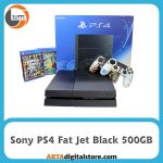 کنسول PS4 Fat  Jet Black 500GB