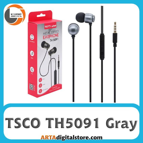 هندزفری تسکو TSCO TH5091 Gray