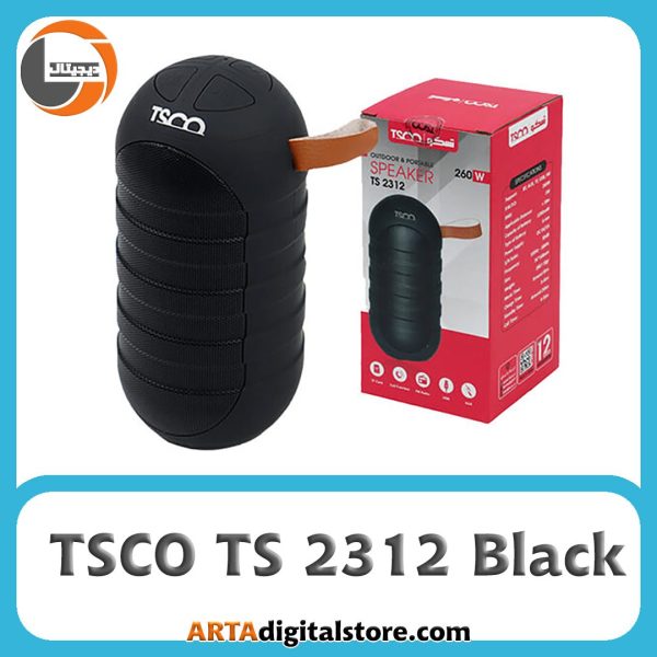 اسپیکر بلوتوثی تسکو TSCO TS 2312 Black