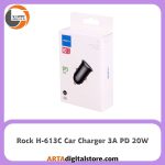 شارژر فندکی Rock H-613C 3A PD 20W Black