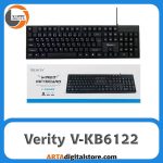 کیبورد وریتی Verity V-KB6122 Black